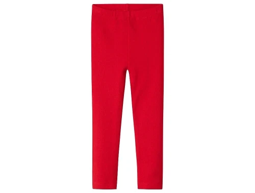 Name It leggings rød med hulmønster